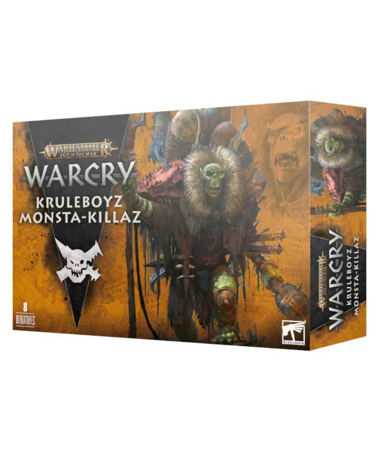 Games Workshop - GAW Warhammer Age of Sigmar: Warcry - Orruk Kruleboyz - Da Monsta-Killaz