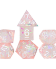 Sirius Dice - SDZ Sirius Dice: Polyhedral 7-Die Set - Sharp-edged - Pink Fairy