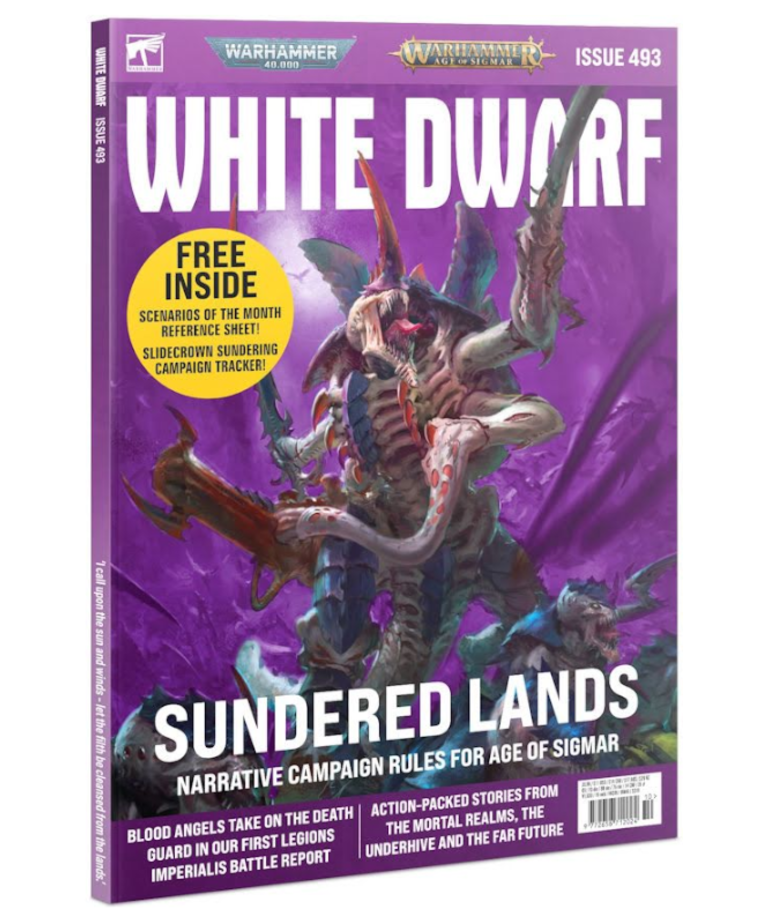 Games Workshop - GAW Warhammer - White Dwarf Magazine - Issue 493: October 2023