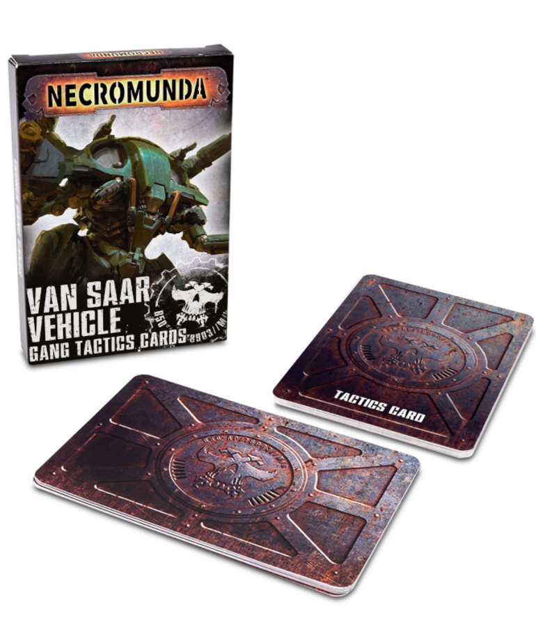 Games Workshop - GAW Necromunda - Van Saar Vehicle Cards