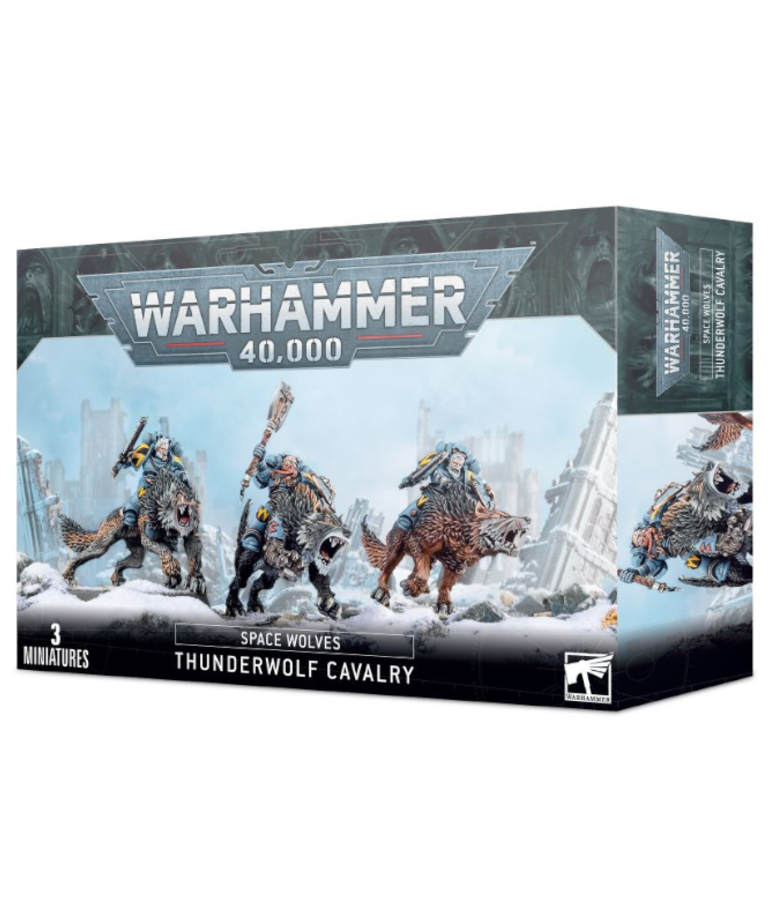 Games Workshop - GAW Warhammer 40k - Space Wolves - Thunderwolf Cavalry