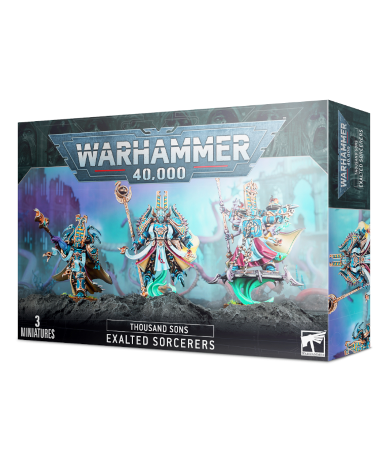 Games Workshop - GAW Warhammer 40K - Thousand Sons - Exalted Sorcerers