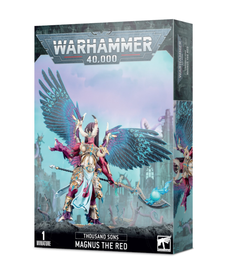 Games Workshop - GAW Warhammer 40K - Thousand Sons - Magnus the Red, Daemon Primarch of Tzeentch