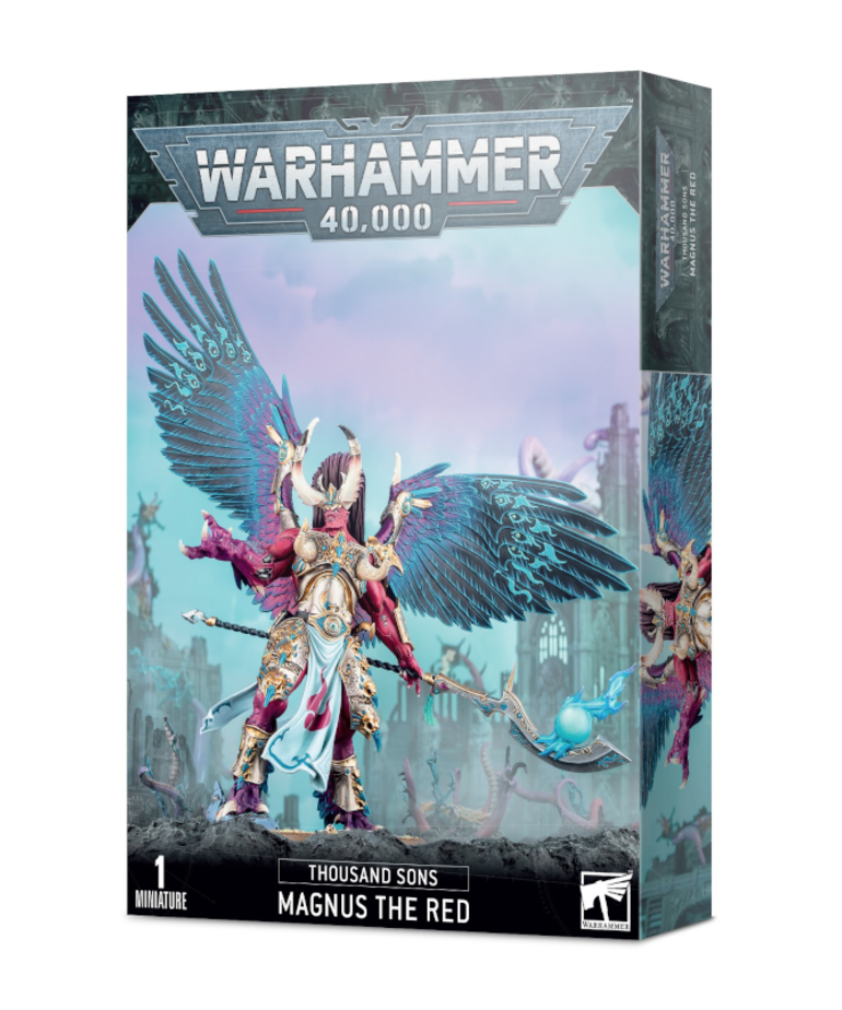 MAGNUS THE RED DAEMON PRIMARCH OF TZEENTCH - THOUSAND SONS - GAMES WORKSHOP  #