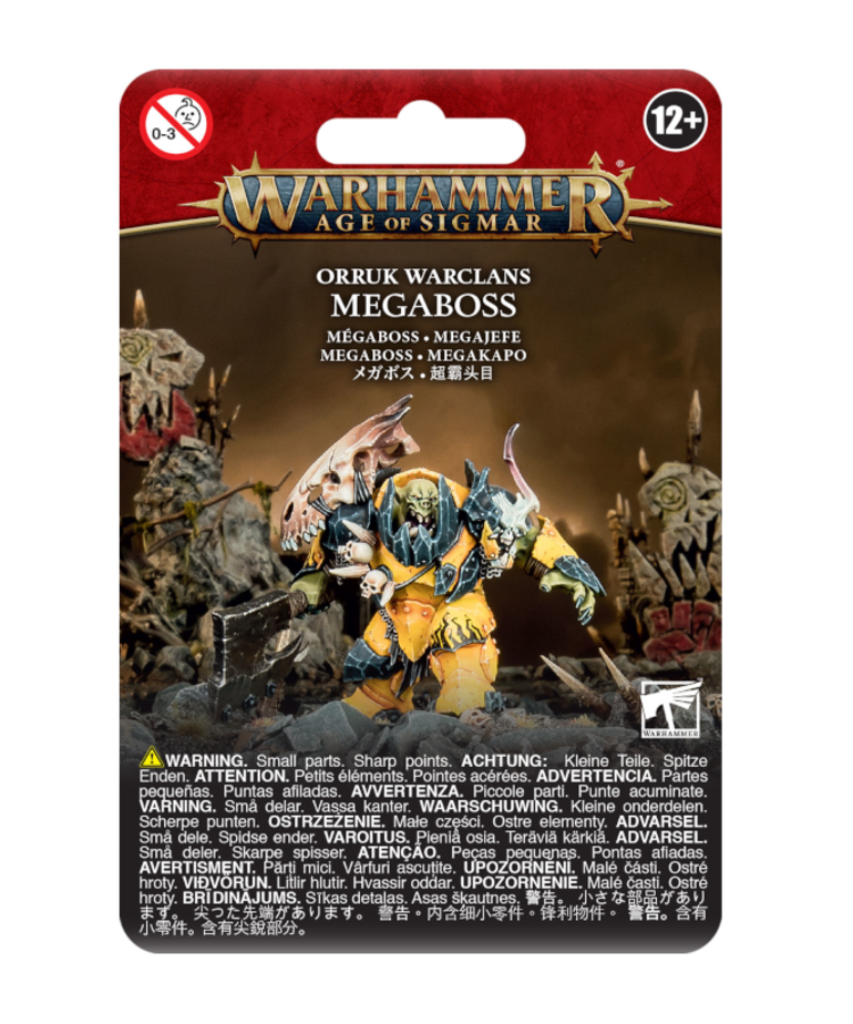 Games Workshop - GAW Warhammer: Age of Sigmar - Ironjawz - Orruk Megaboss