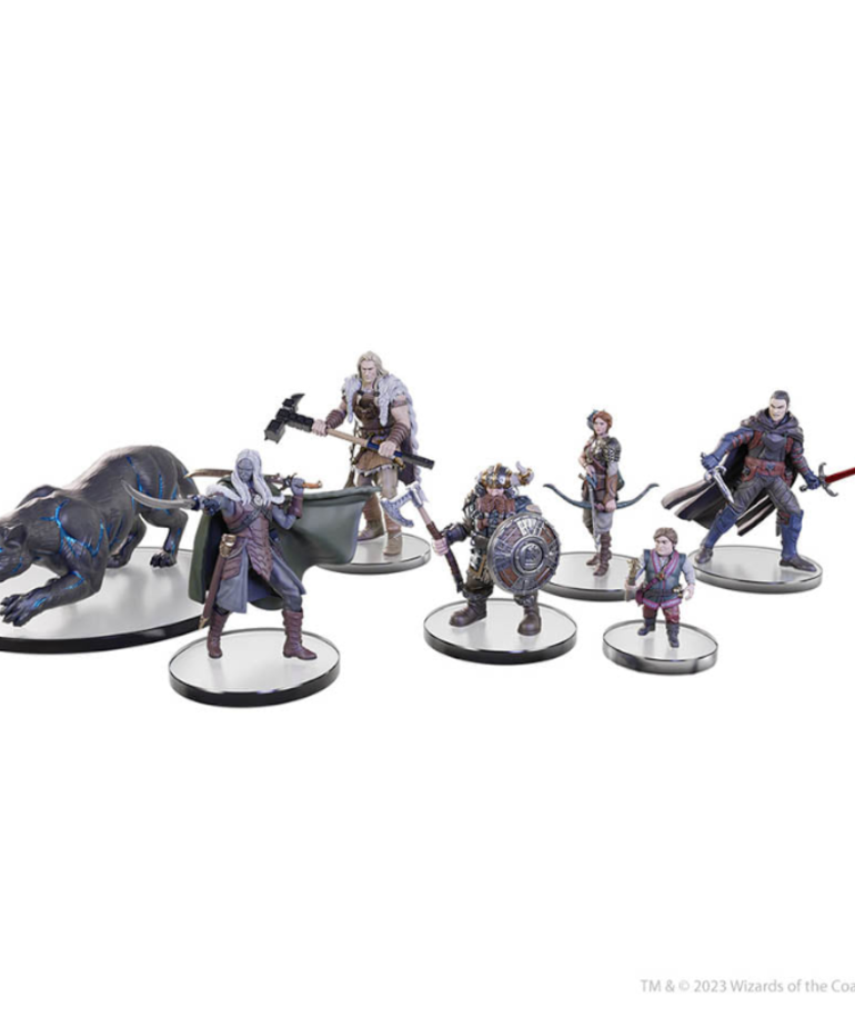 WizKids - WZK D&D - Icons of the Realms - The Legend of Drizzt 35th Anniversary - Tabletop Companions Boxed Set