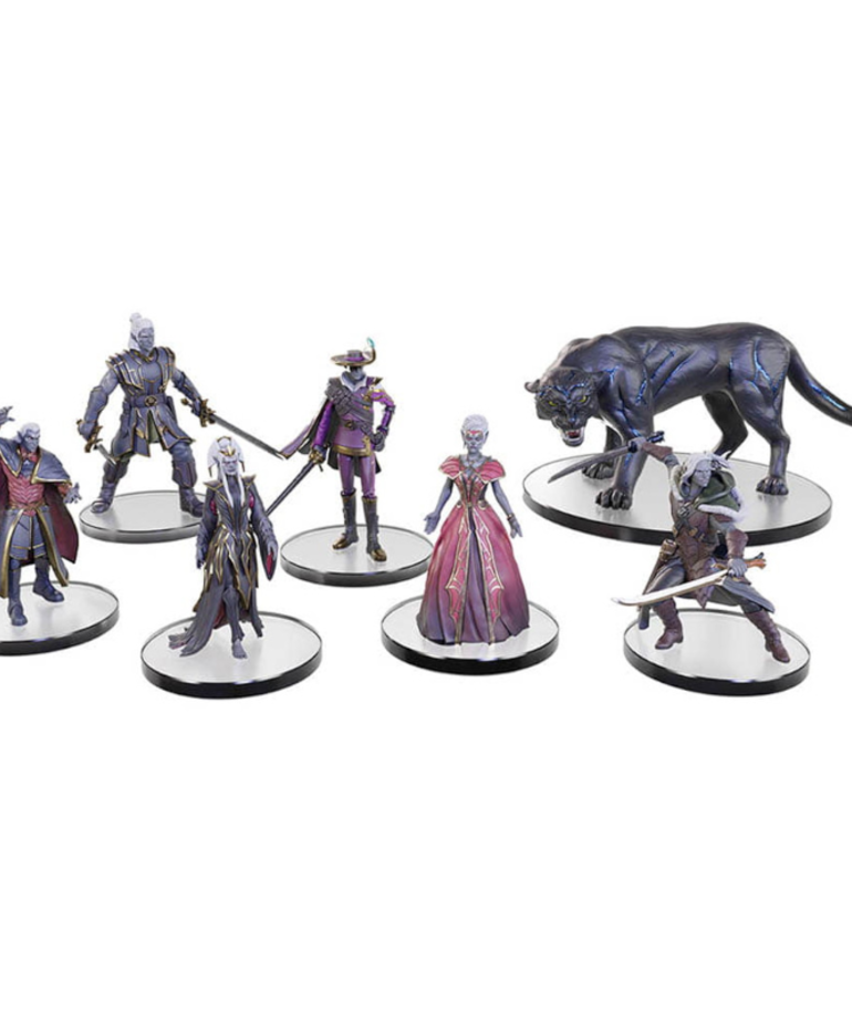 WizKids - WZK D&D - Icons of the Realms - The Legend of Drizzt 35th Anniversary - Family & Foes Boxed Set