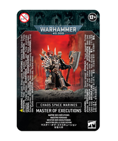 Games Workshop - GAW Chaos Space Marines - Master of Executions