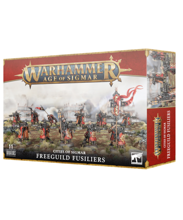 Games Workshop - GAW Warhammer: Age of Sigmar - Cities of Sigmar - Freeguild Fusiliers