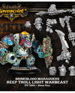 Privateer Press - PIP Warmachine: MKIV - Southern Kriels Brineblood Marauders - Reef Troll - Light Warbeast