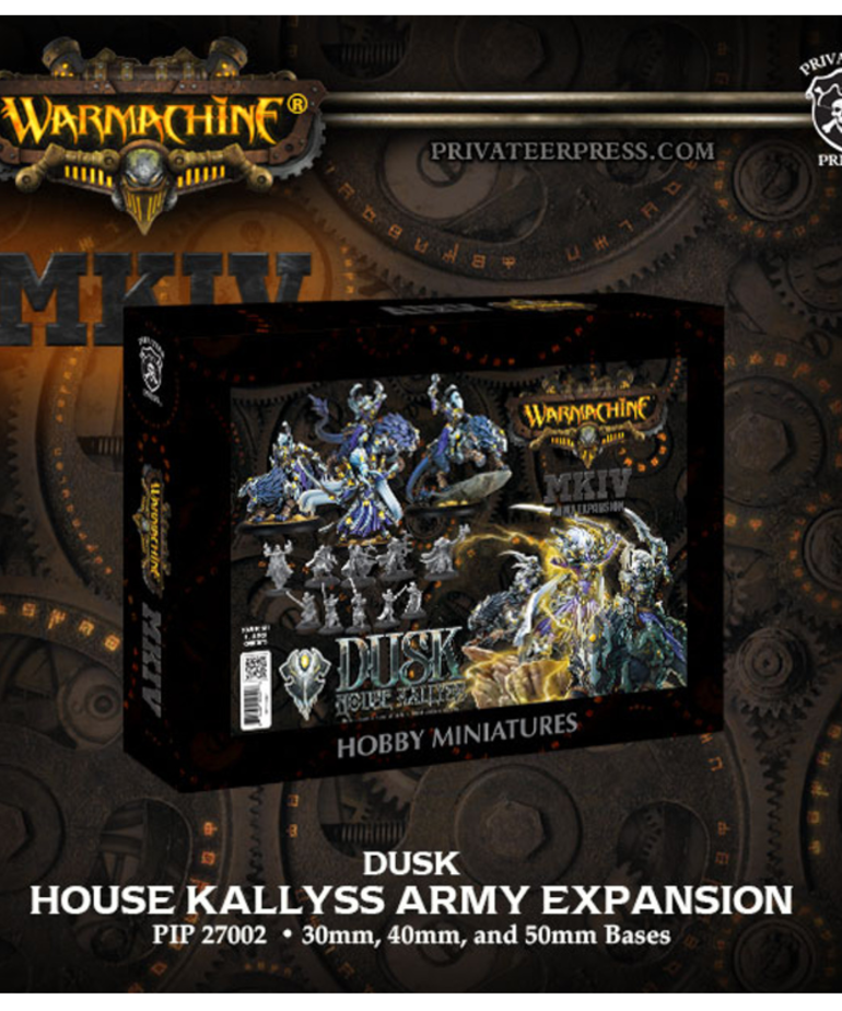 Dusk House Kallyss Army Starter and Expansion are back in stock!!
