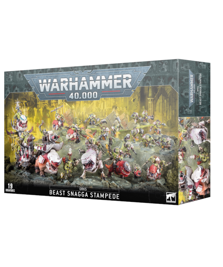 Games Workshop - GAW Warhammer 40K - Orks - Beast Snagga Stampede