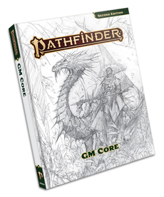 Paizo, Inc. - PZO Pathfinder 2E - GM Core Sketch Cover