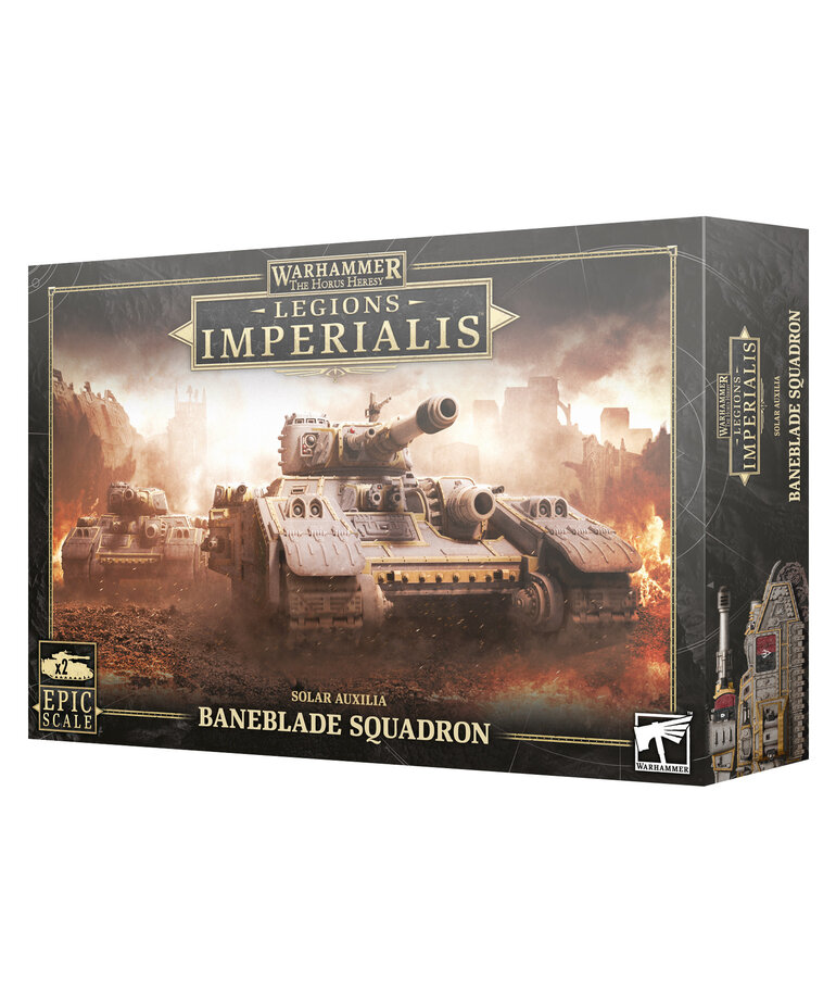 Games Workshop - GAW PRESALE Warhammer: The Horus Heresy - Legions Imperialis - Baneblade Squadron 12/02/2023