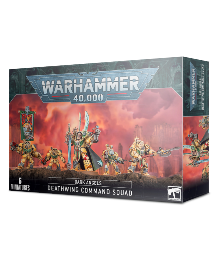 Games Workshop - GAW Warhammer 40K - Dark Angels - Deathwing Command Squad