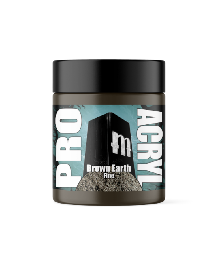 Monument Hobbies - MPA Monument Hobbies - Pro Acryl Basing Textures - Brown Earth - Fine 120ml