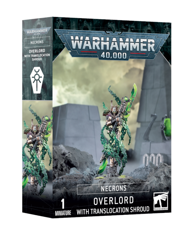 Games Workshop - GAW Warhammer 40K - Necrons - Overlord with Translocation Shroud