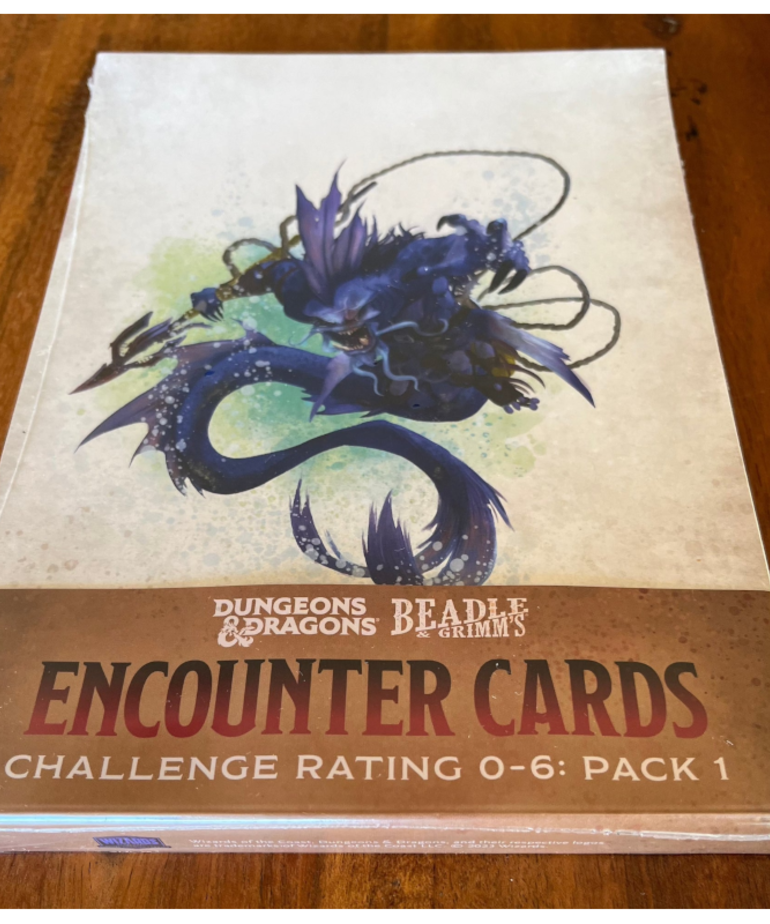 Beadle & Grimm - BAG D&D 5e - Encounter Cards - Challenge Rating 0-6 Pack 1