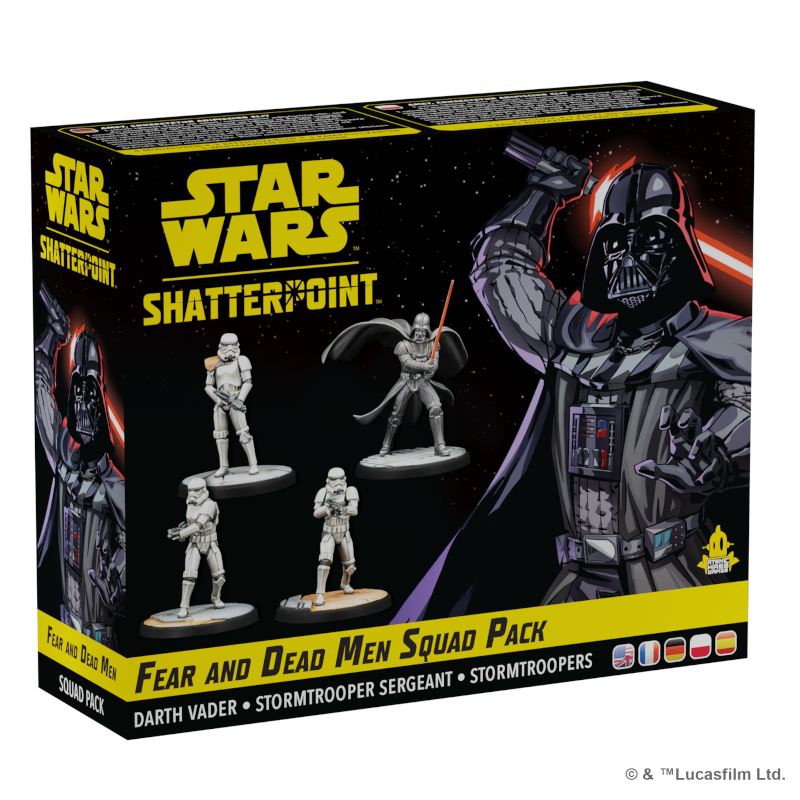 Star Wars Shatterpoint Fear and Dead Men Darth Vader Squad