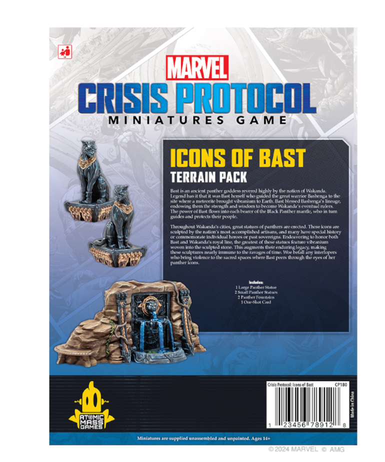 Atomic Mass Games - AMG Marvel: Crisis Protocol - Icons of Bast Terrain Pack