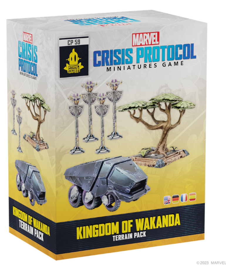Atomic Mass Games - AMG Marvel: Crisis Protocol - Kingdom of Wakanda Terrain Pack