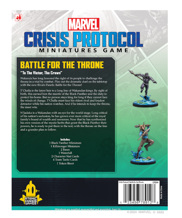 Atomic Mass Games - AMG Marvel: Crisis Protocol - Rival Panels: Battle for the Throne