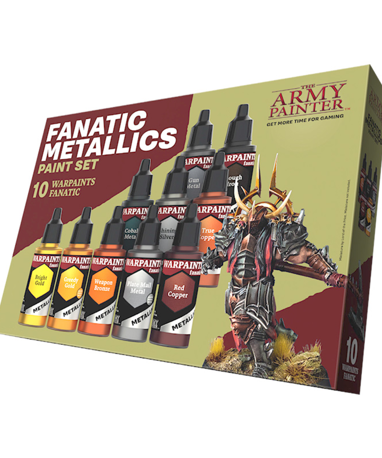The Army Painter - Warpaints Fanatic - Metallics Set - Discount Games Inc