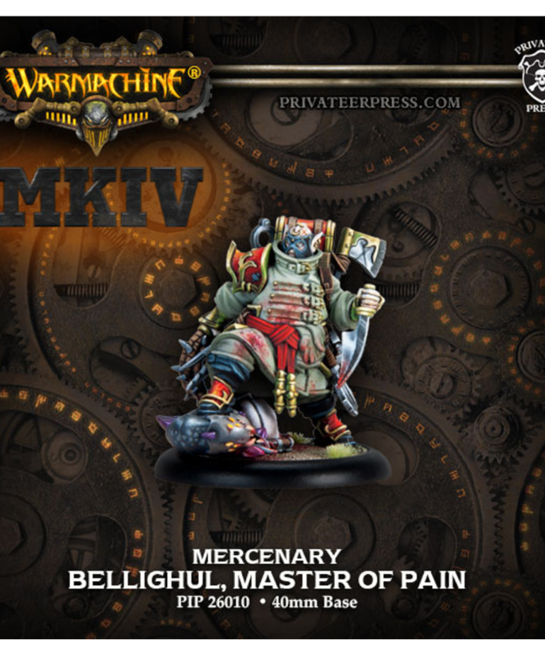 Privateer Press - PIP Warmachine: MKIV - Mercenary - Bellighul, Master of Pain