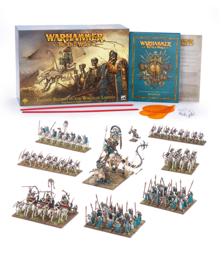 Games Workshop - GAW Warhammer: The Old World - Core Set - Tomb Kings of Khemri Edition