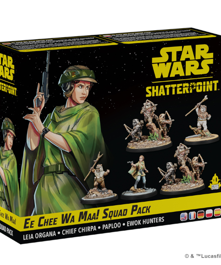 Atomic Mass Games - AMG Star Wars: Shatterpoint - Ee Chee Wa Maa! - Leia Organa Squad Pack
