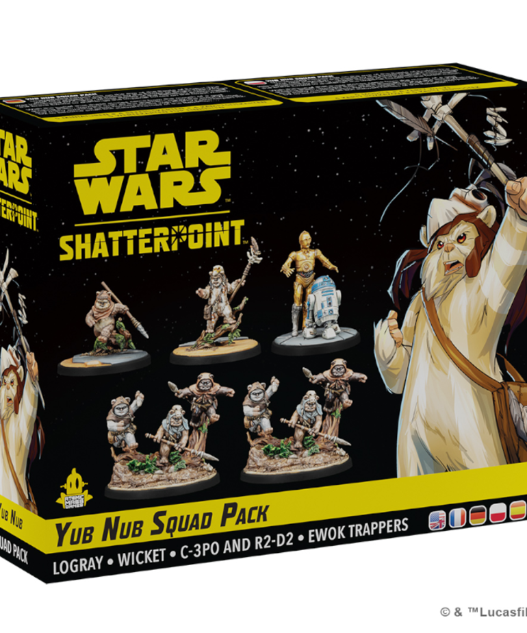 Atomic Mass Games - AMG Star Wars: Shatterpoint - Yub Nub - Logay & Wicket Squad Pack