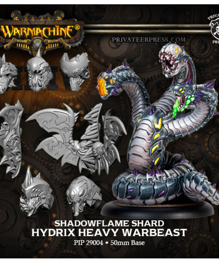 Privateer Press - PIP Warmachine - Khymaera Shadowflame Shard - Hydrix Heavy Warbeast