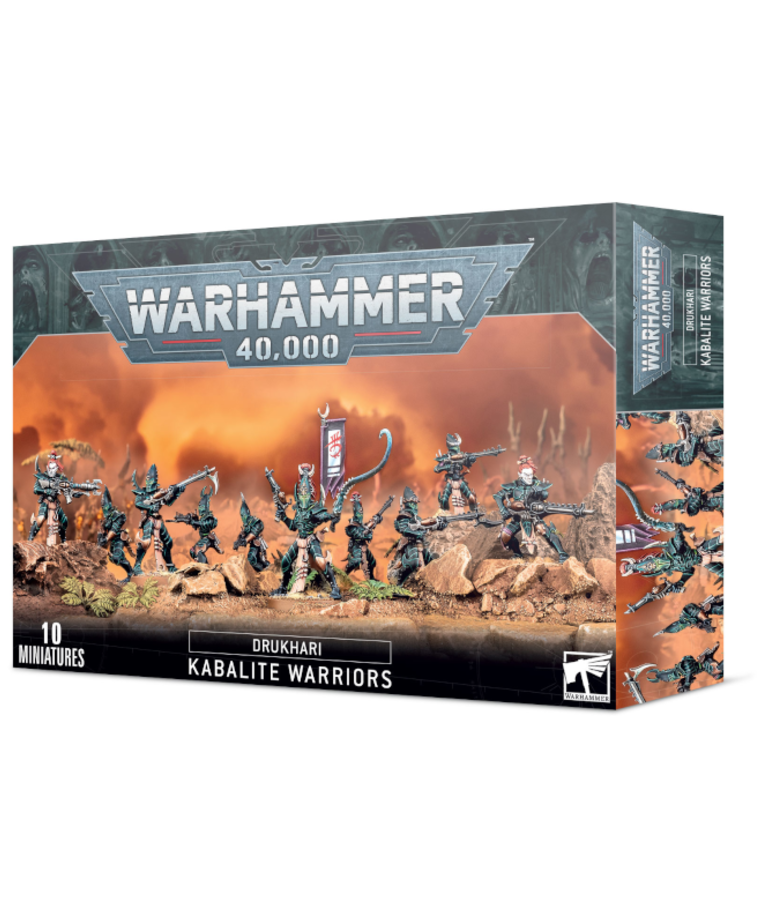 Games Workshop - GAW Warhammer 40K - Drukhari - Kabalite Warriors