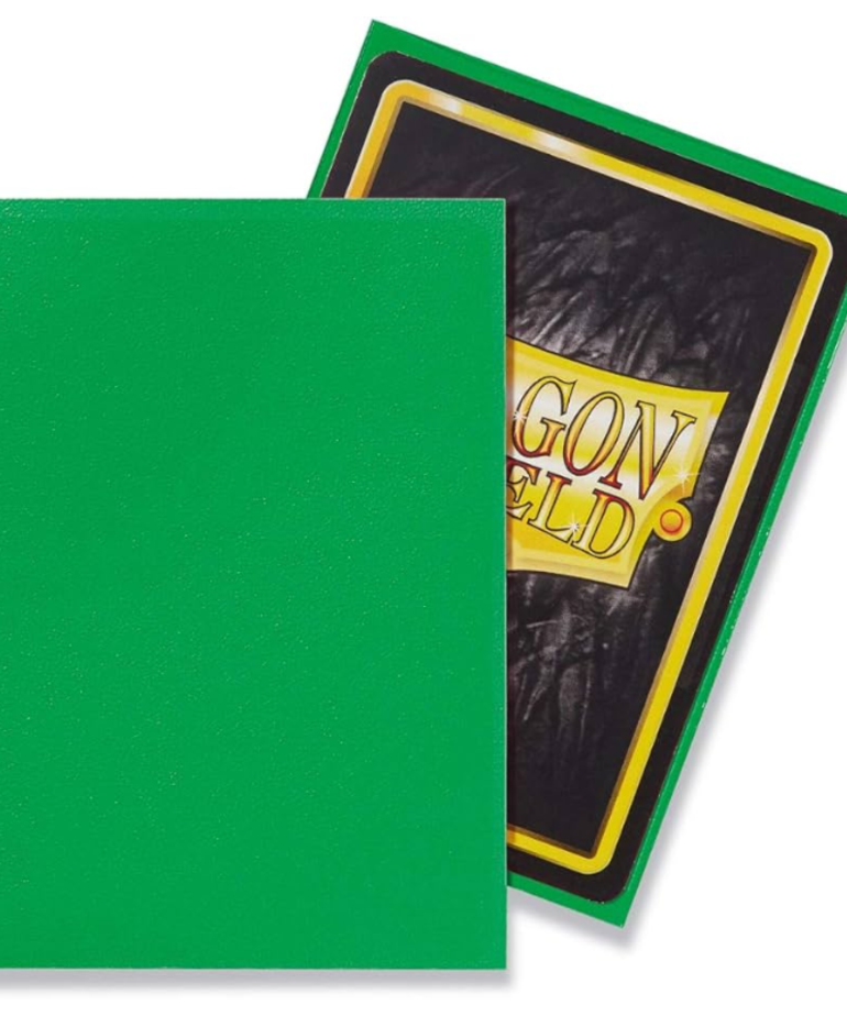 Arcane Tinmen - ATM Dragon Shield: Card Sleeves - Matte (100)  - Apple Green