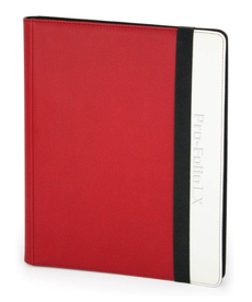 BCW Diversified - BCD Pro-Folio - LX 9-Pocket Card Binder - Red & White