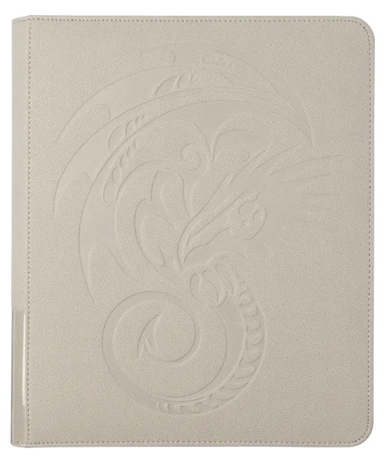 Arcane Tinmen - ATM Dragon Shield - Card Codex - Zipster Binder - Ashen White