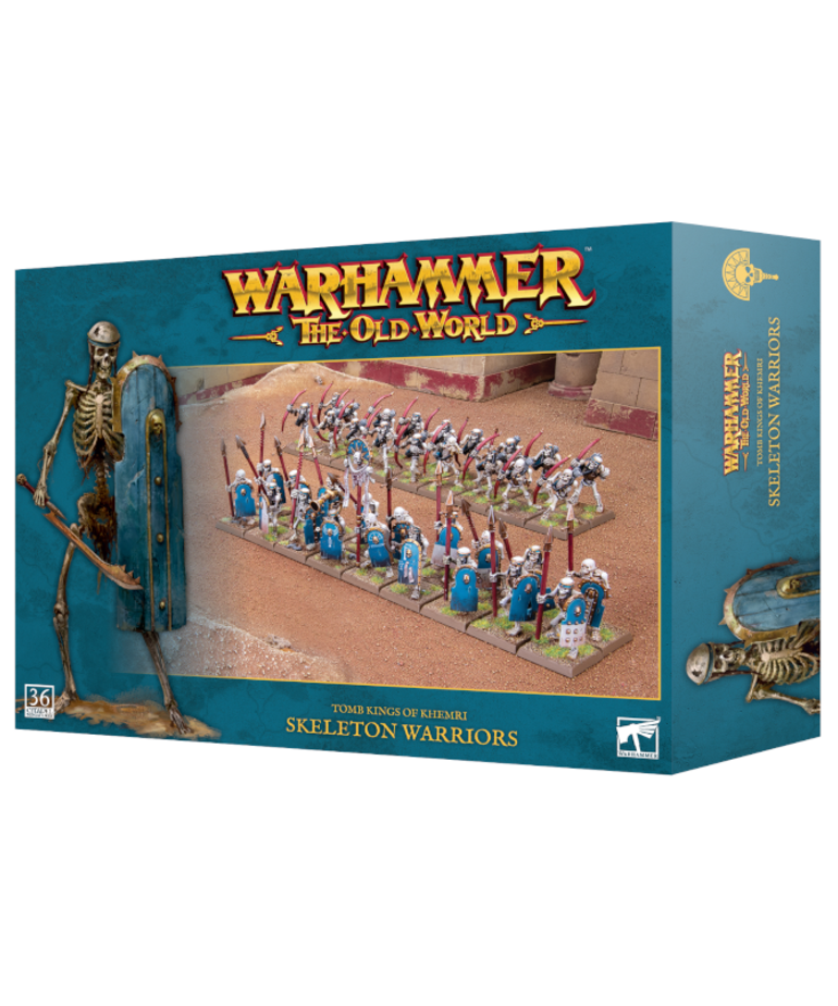 Games Workshop - GAW Warhammer: The Old World - Tomb Kings of Khemri - Skeleton Warriors EXTRA REBATE