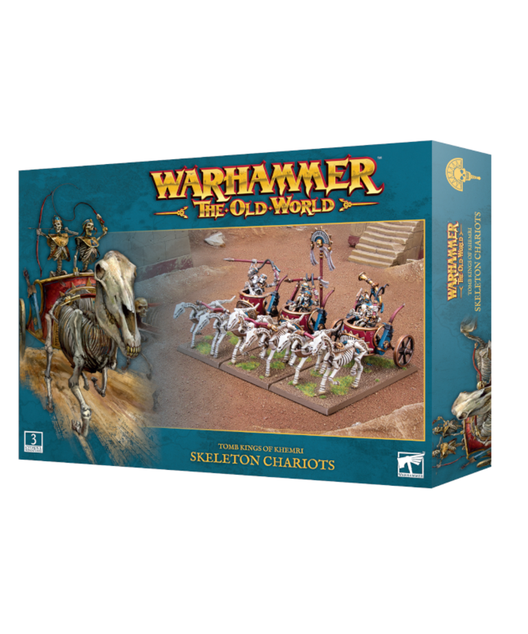 Games Workshop - GAW Warhammer: The Old World - Tomb Kings of Khemri - Skeleton Chariots