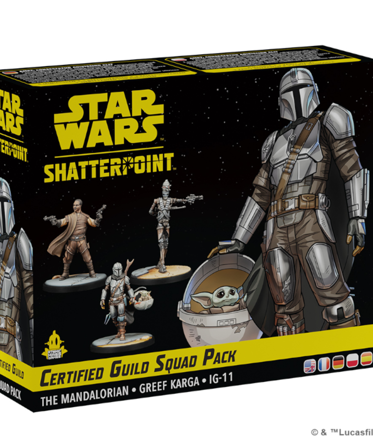 Atomic Mass Games - AMG Star Wars: Shatterpoint - Certified Guild - The Mandalorian Squad Pack