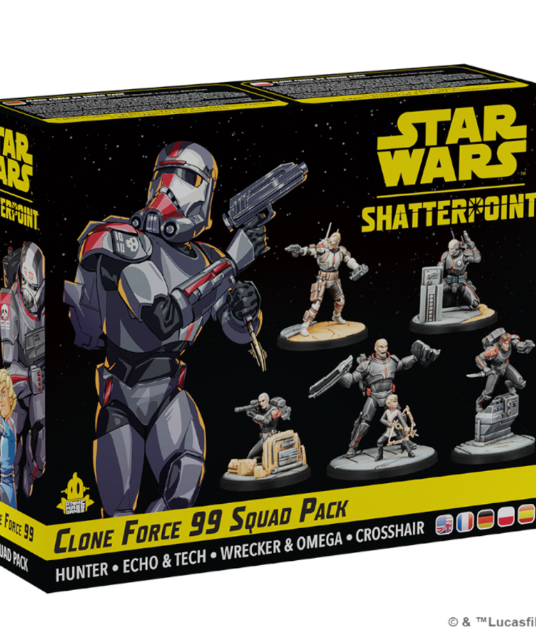 Atomic Mass Games - AMG Star Wars: Shatterpoint - Clone Force 99 Squad Pack