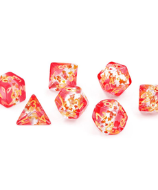 Sirius Dice - SDZ Sirius Dice - Polyhedral 7-Die Set - Maple Leaf