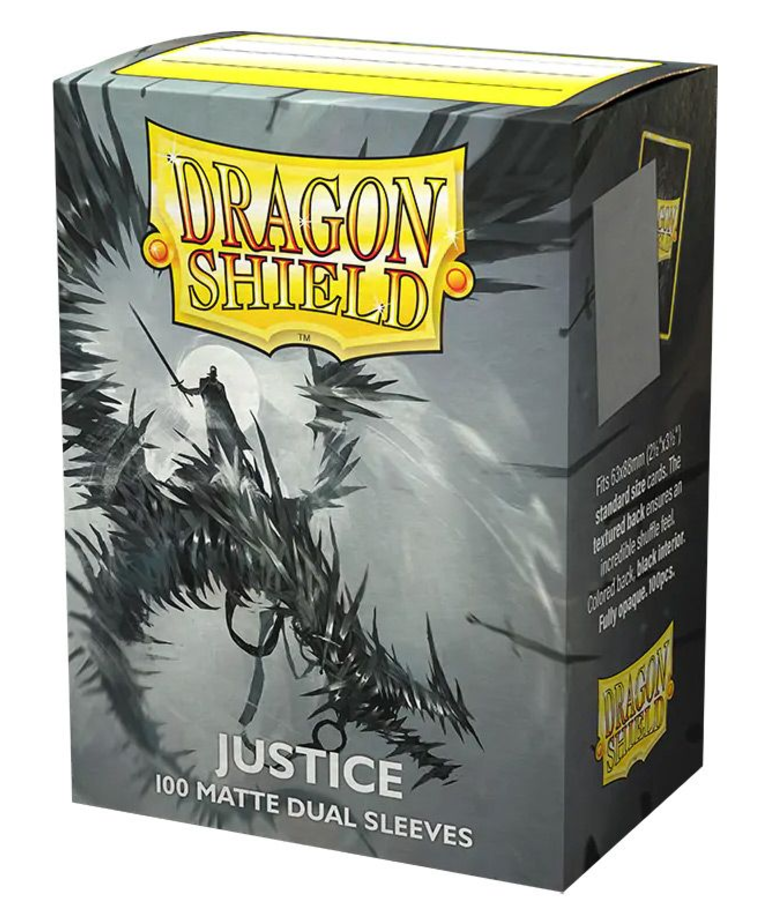 Arcane Tinmen - ATM Dragon Shield: Card Sleeves - Dual Matte - Justice (100)