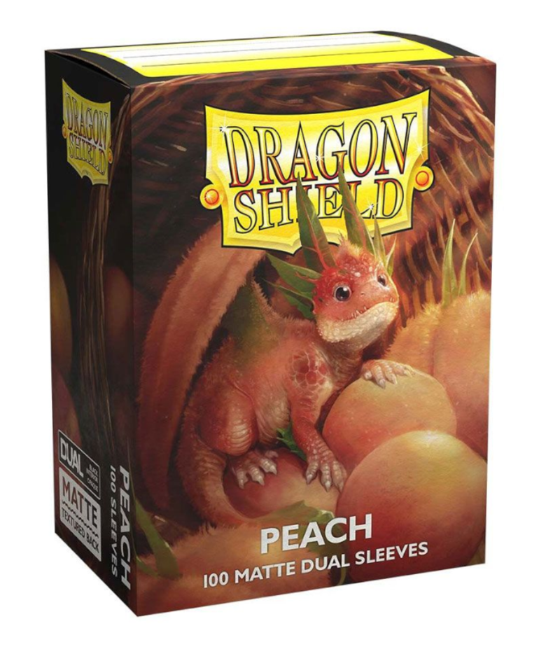 Arcane Tinmen - ATM Dragon Shield: Card Sleeves - Dual Matte - Peach (100)