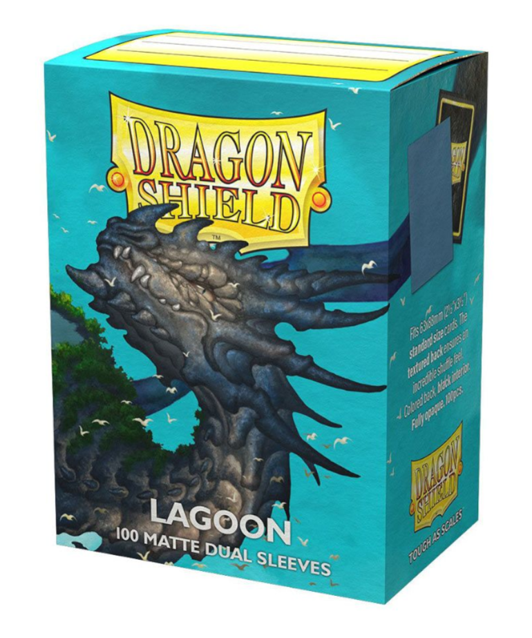 Arcane Tinmen - ATM Dragon Shield: Card Sleeves - Dual Matte - Lagoon (100)