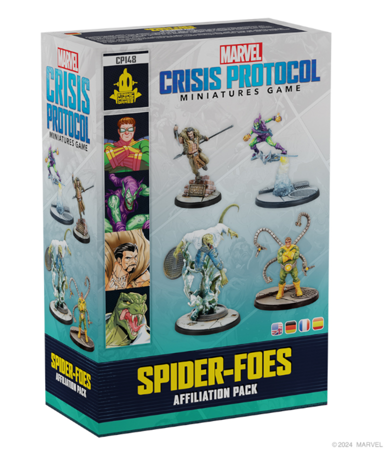 Atomic Mass Games - AMG Marvel: Crisis Protocol - Spider-Foes Affiliation Pack