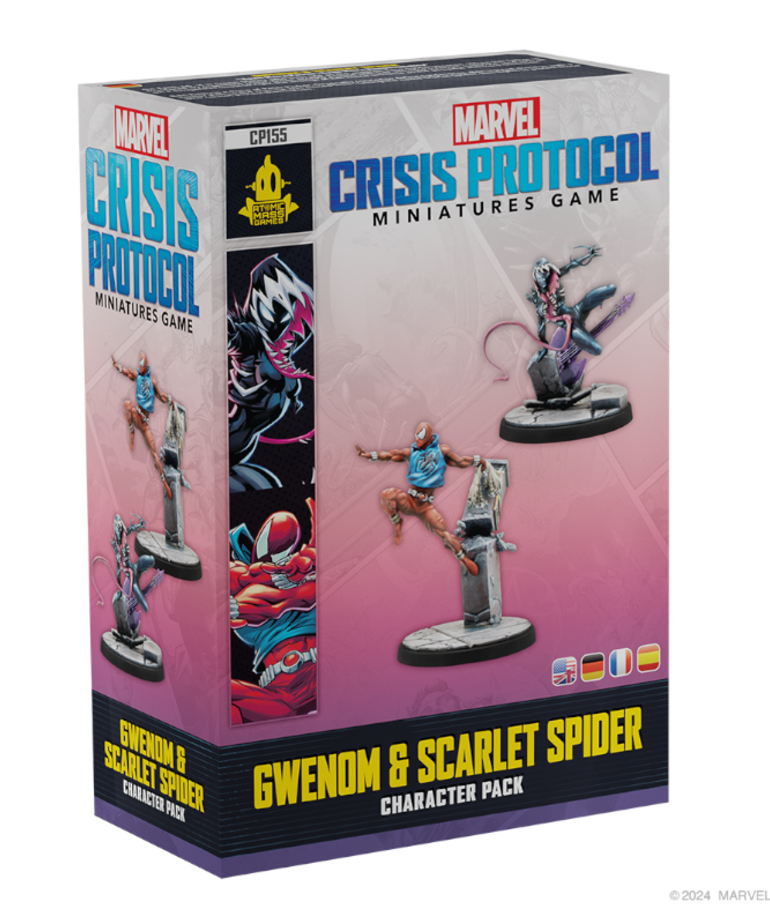 Atomic Mass Games - AMG Marvel: Crisis Protocol - Gwenom & Scarlet Spider