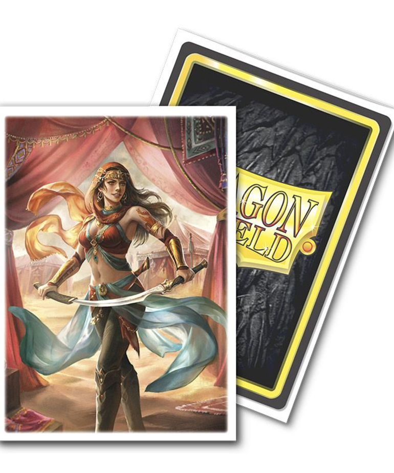 Arcane Tinmen - ATM Dragon Shield - Art Matte Sleeves - Flesh & Blood - Kassai, Centari Sellsword (100)