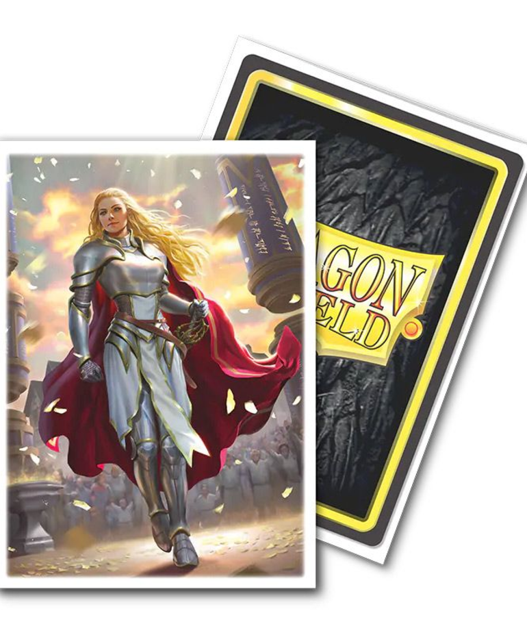 Arcane Tinmen - ATM Dragon Shield - Matte Art Sleeves - Flesh & Blood - Dorinthea Ironsong (100)