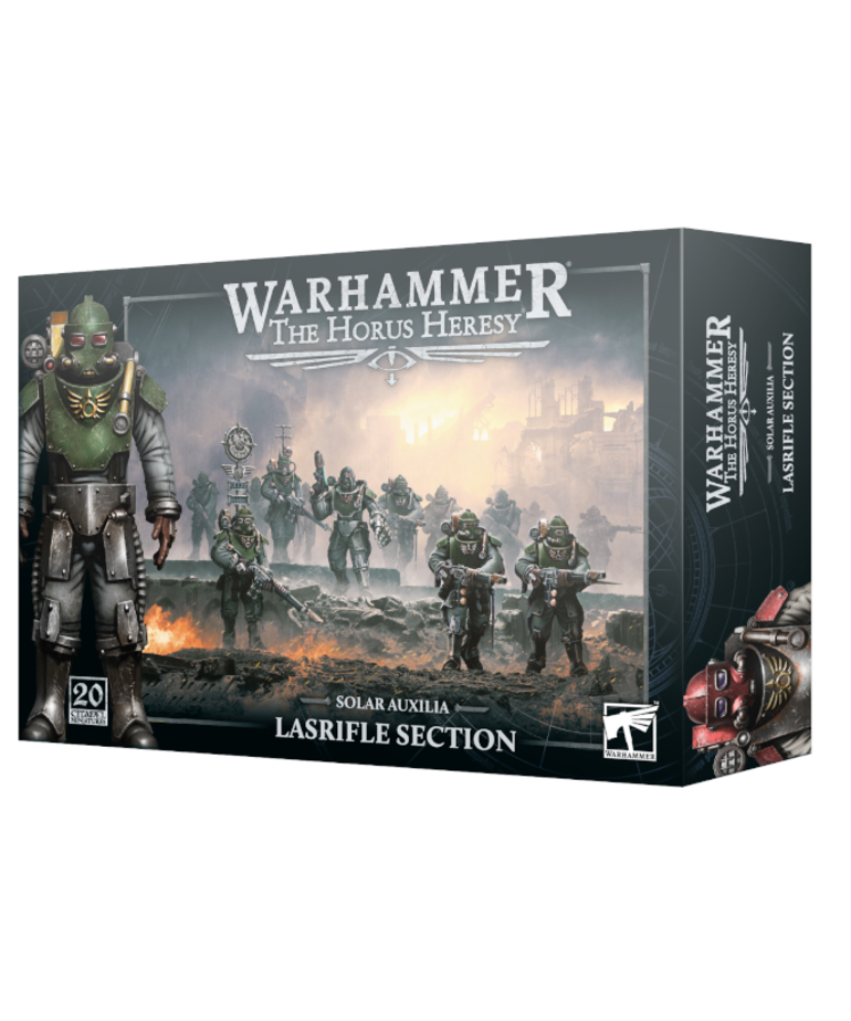 Games Workshop - GAW Warhammer: The Horus Heresy - Solar Auxilia - Lasrifle Section
