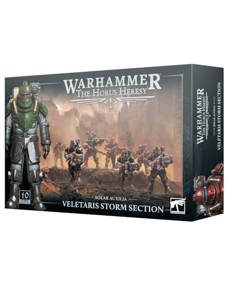 Games Workshop - GAW Warhammer: The Horus Heresy - Solar Auxilia - Velataris Storm Section